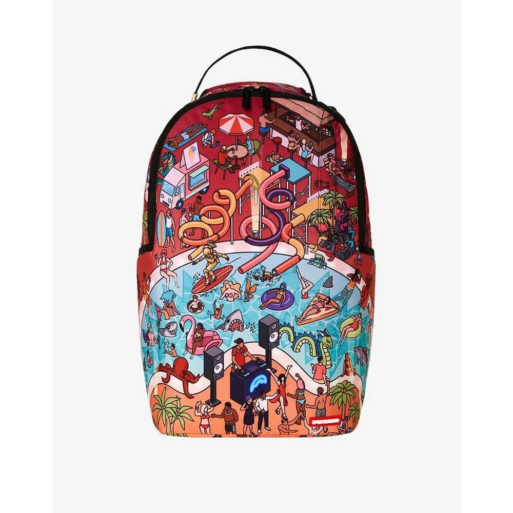 Sprayground The Party Dont Shark DLXR B7597 Unisex Large Multi Backpack GBS103